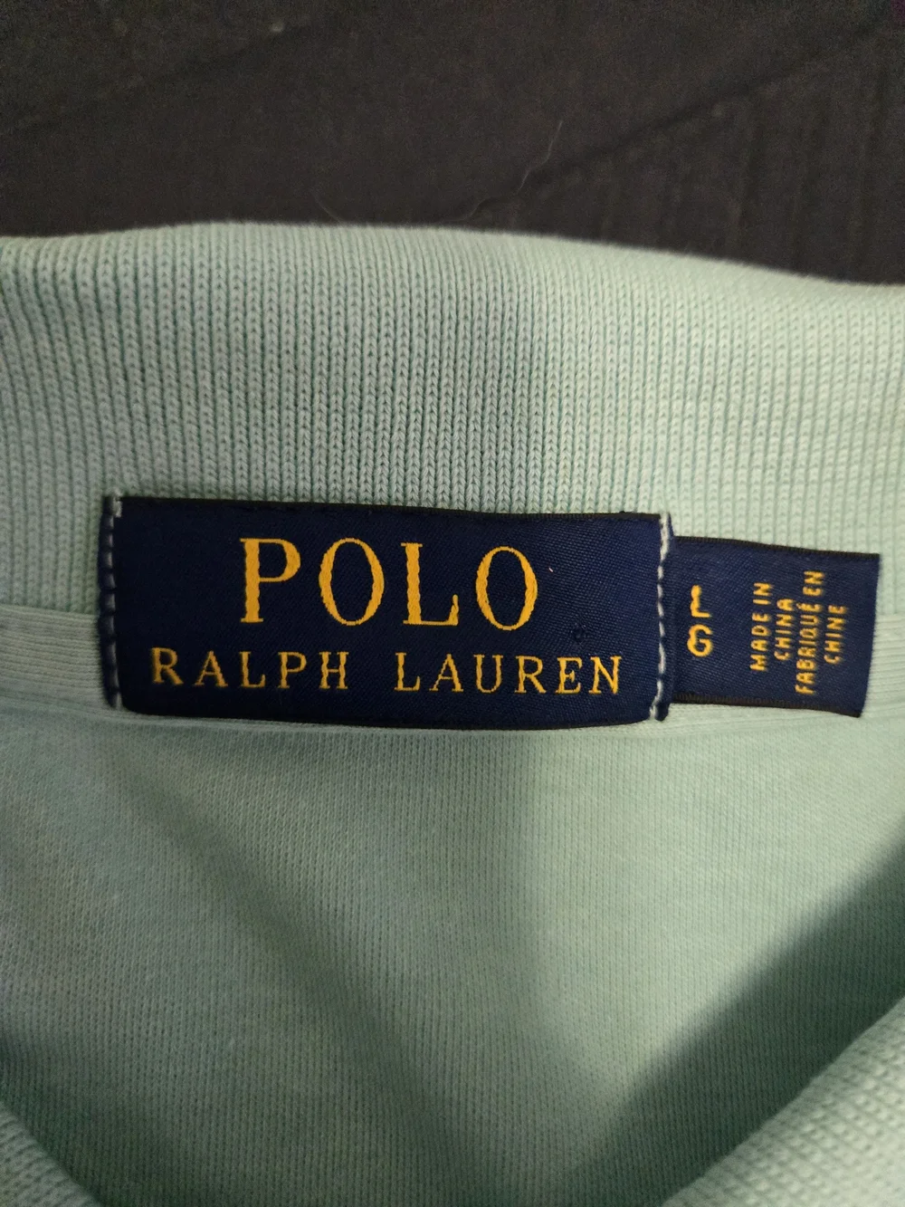 Polo by Ralph Lauren Men's Mint Green Classic Piqué Polo Shirt Size L